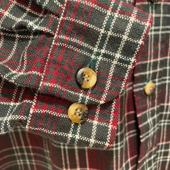 Sutter and Grant Genuine Quality Clothing Co. Flannel Shirt, Size M, Plaid - Picture 5 of 6